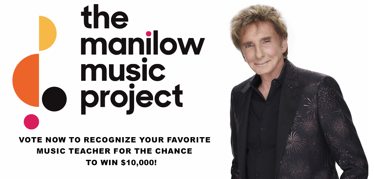 Manilow music project graphic
